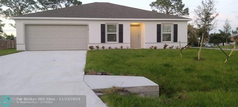 Details for 2102 Holland St (new Home), Port St Lucie, FL 34952