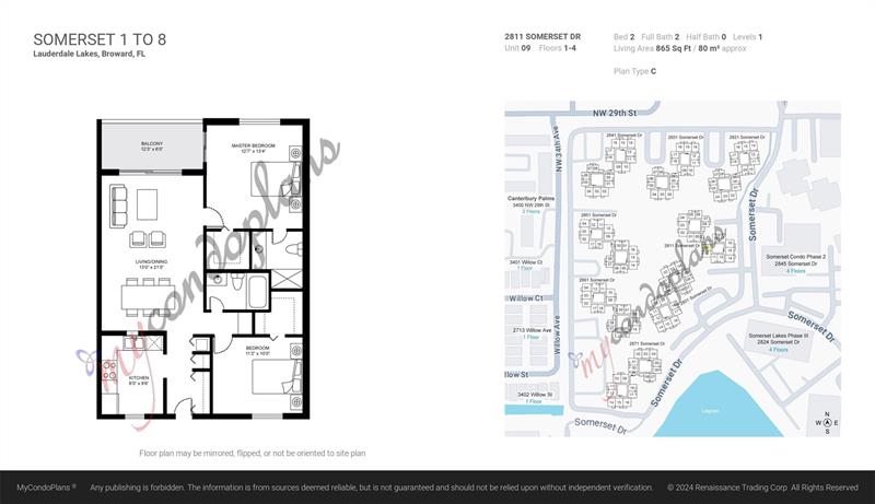 Image 15 of 15 For 2811 Somerset Dr  209
