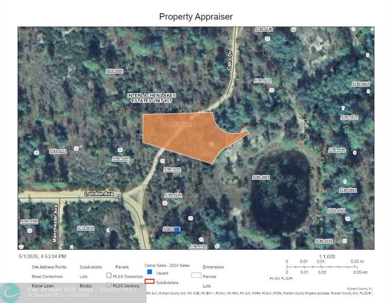 Listing Details for 107 Cairo Dr, Interlachen, FL 32148