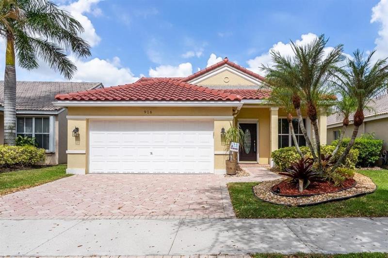 Details for 916 Savannah Falls Dr, Weston, FL 33327