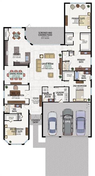 Image 3 of 5 For 11918 Marigold Lakes Dr.