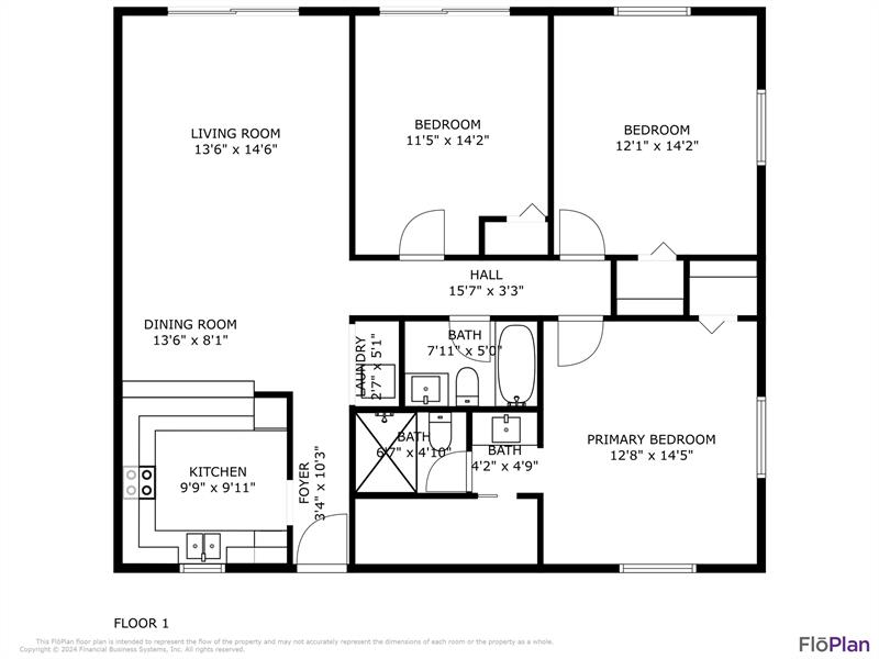 Image 3 of 29 For 2830 Riverside Dr  201-c