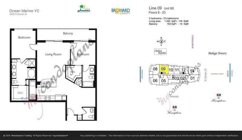 Image 5 of 45 For 1945 Ocean Dr  509
