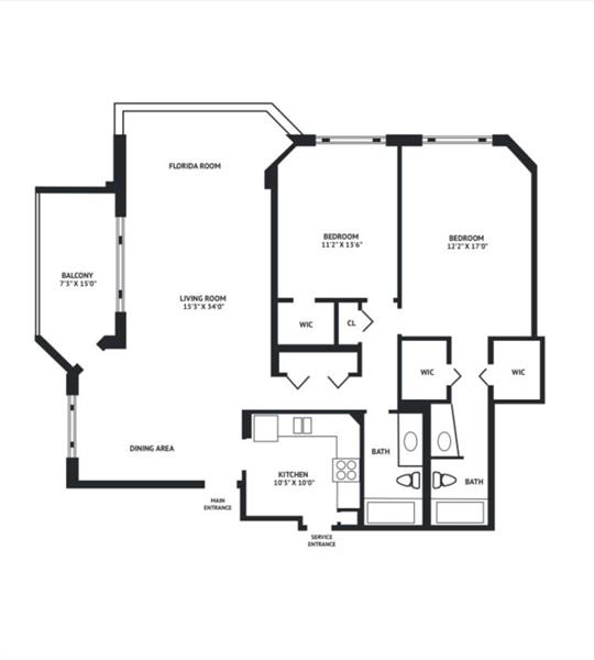 Image 7 of 30 For 1950 Ocean Dr  19f