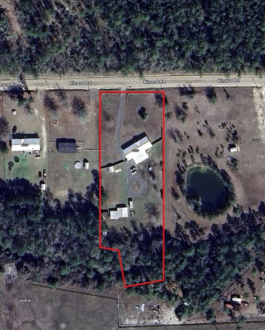 Listing Details for 2181 Kinard Road, BRYCEVILLE, FL 32009