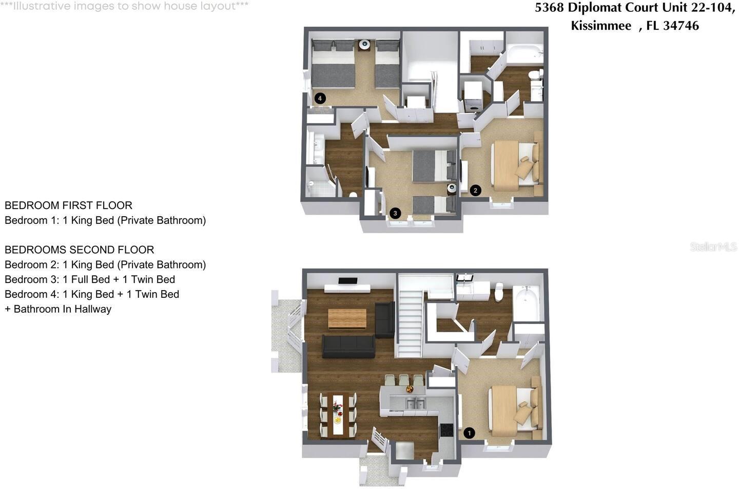 Image 22 of 37 For 5368 Diplomat Court 104