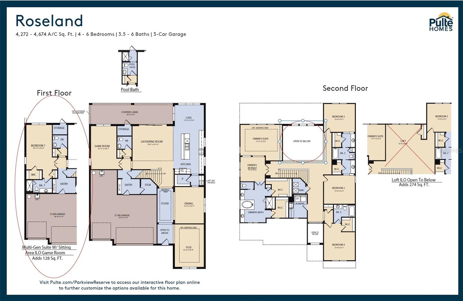 Image 4 of 48 For 8326 Park Cliff Way