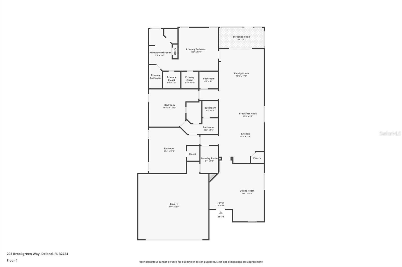 Image 57 of 57 For 203 Brookgreen Way