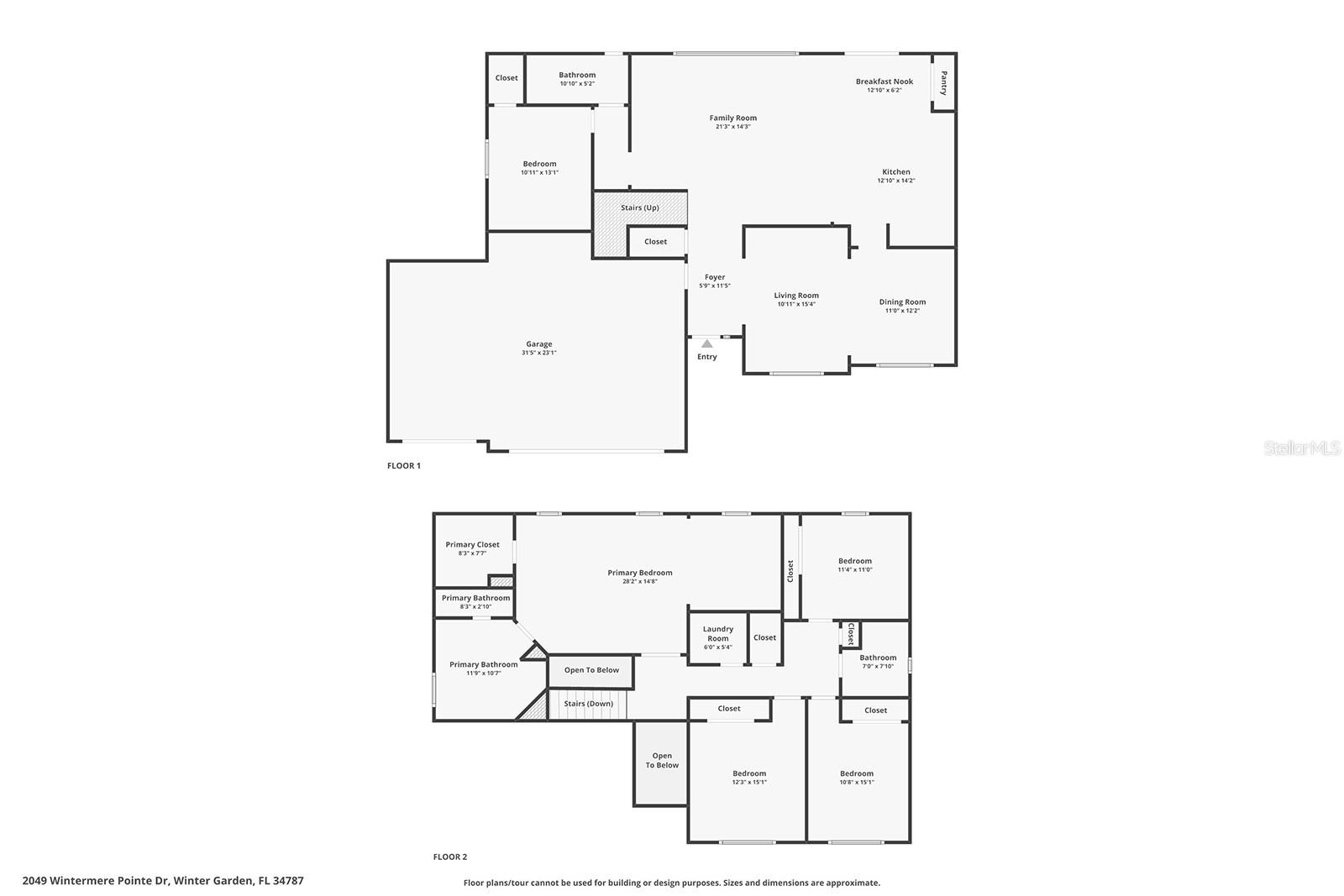 Image 2 of 34 For 2049 Wintermere Pointe Drive