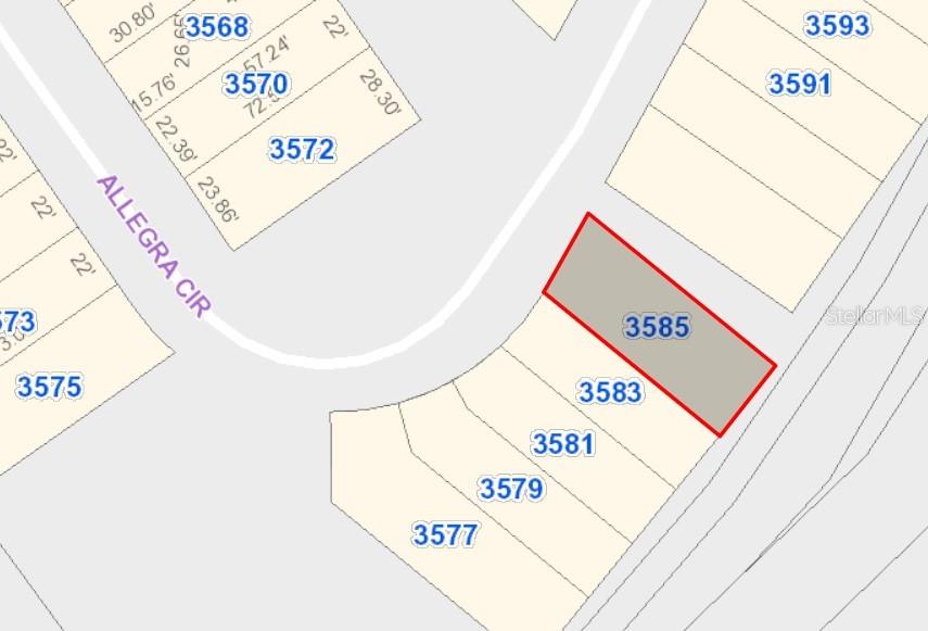 Listing Details for 3585 Allegra Circle, ST CLOUD, FL 34772