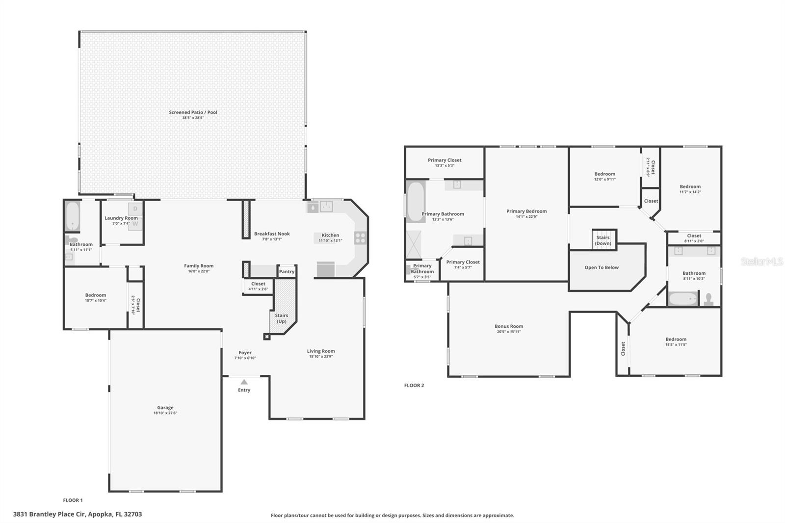 Image 50 of 50 For 3831 Brantley Place Circle