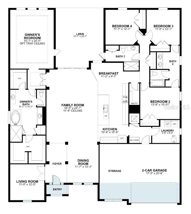 Image 3 of 4 For 3802 Wolves Creek Place
