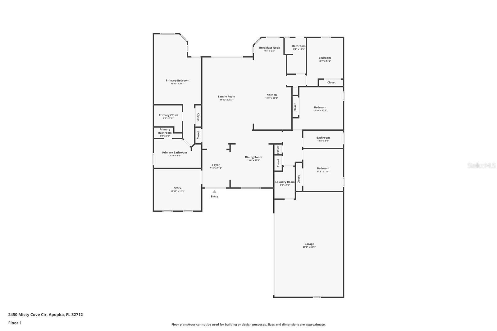 Image 5 of 41 For 2450 Misty Cove Circle