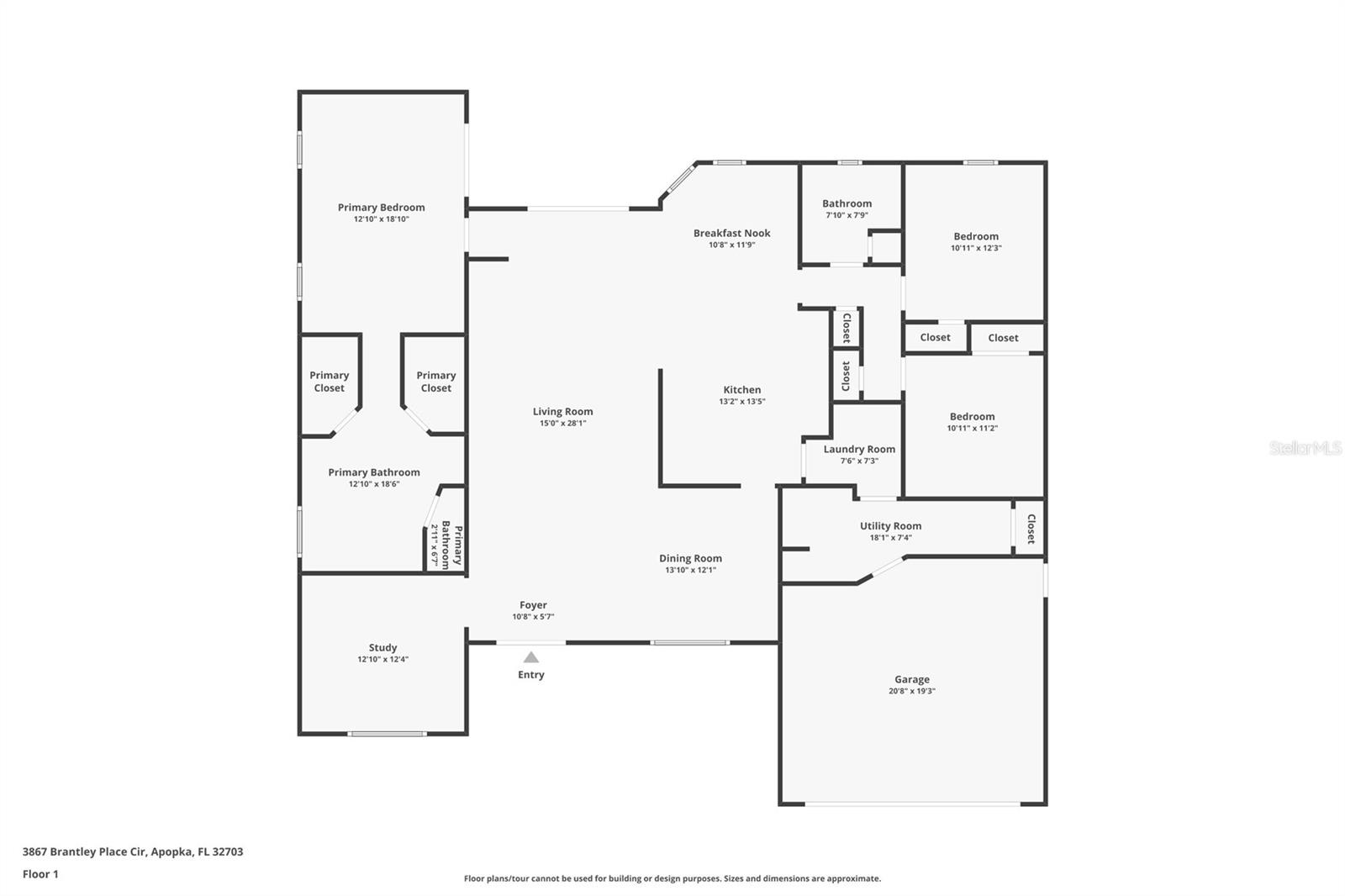 Image 46 of 46 For 3867 Brantley Place Circle