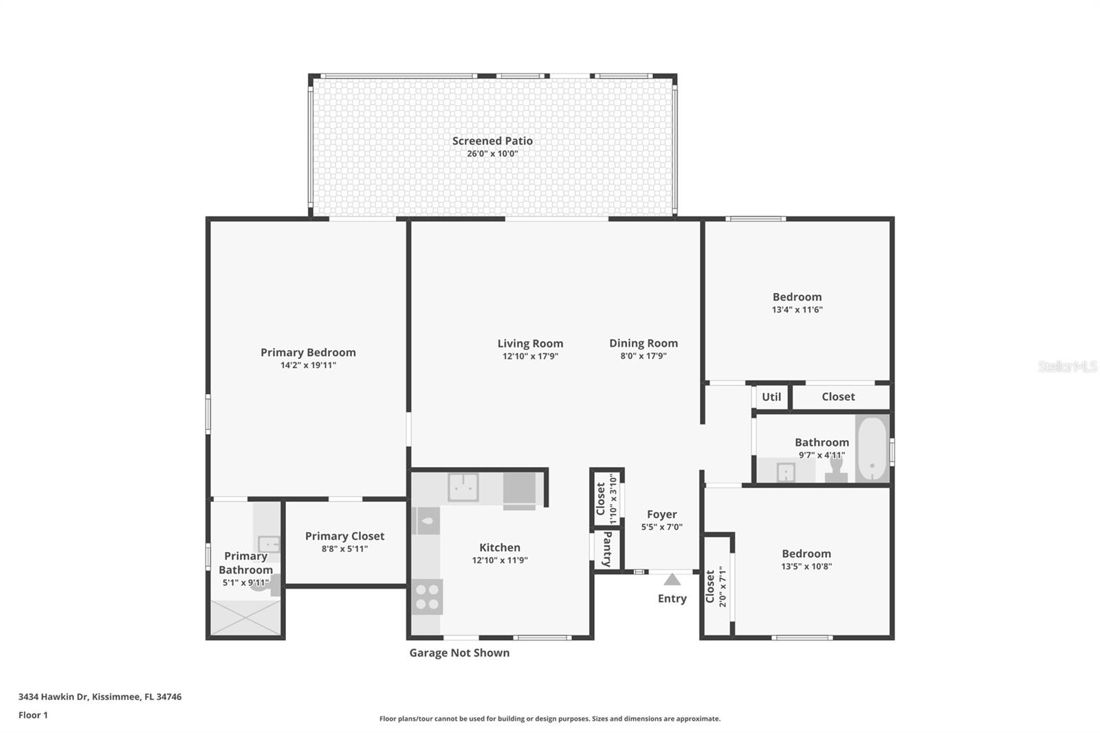 Image 16 of 18 For 3434 Hawkin Drive