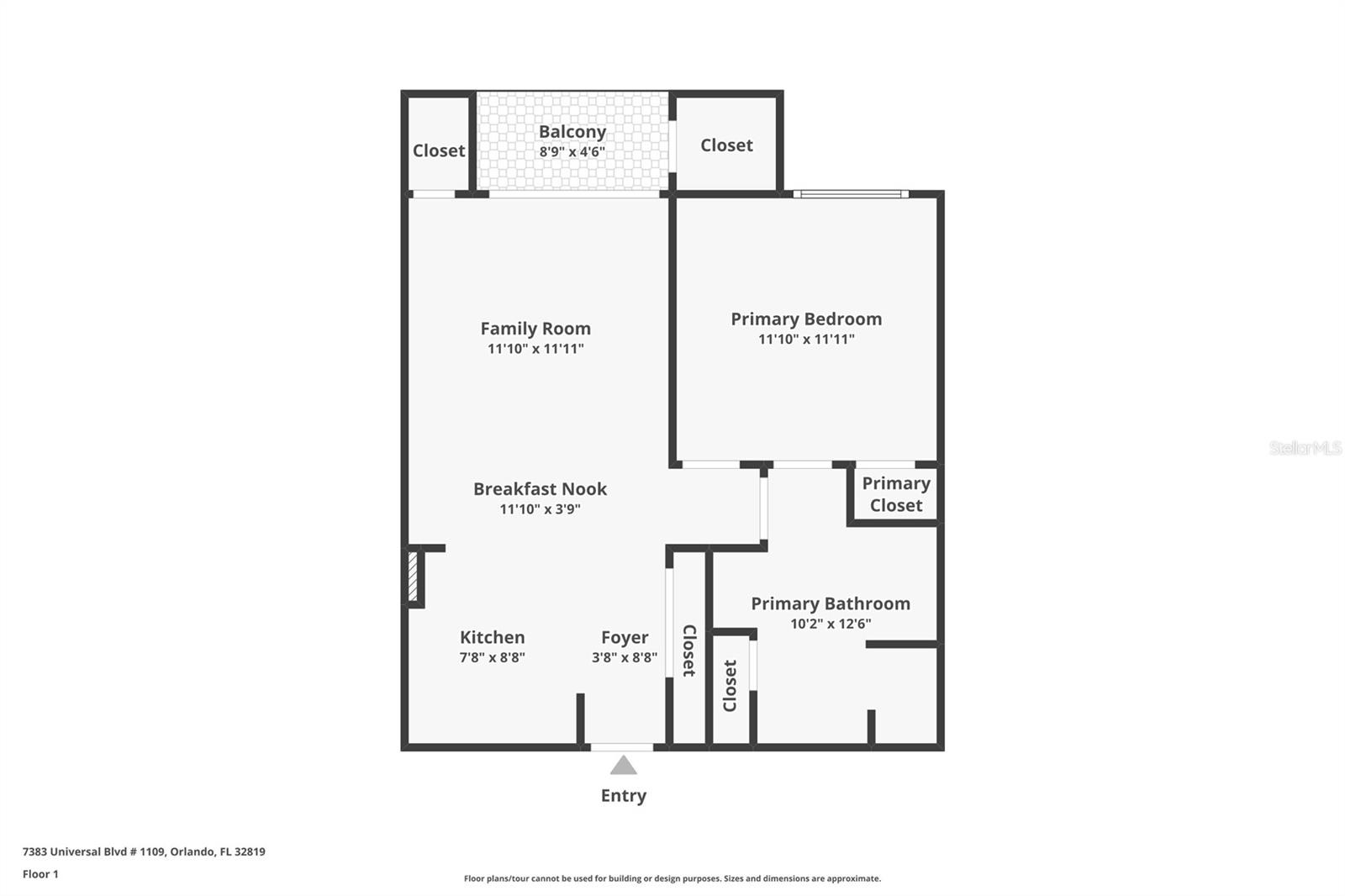 Image 20 of 20 For 7383 Universal Blvd  1109