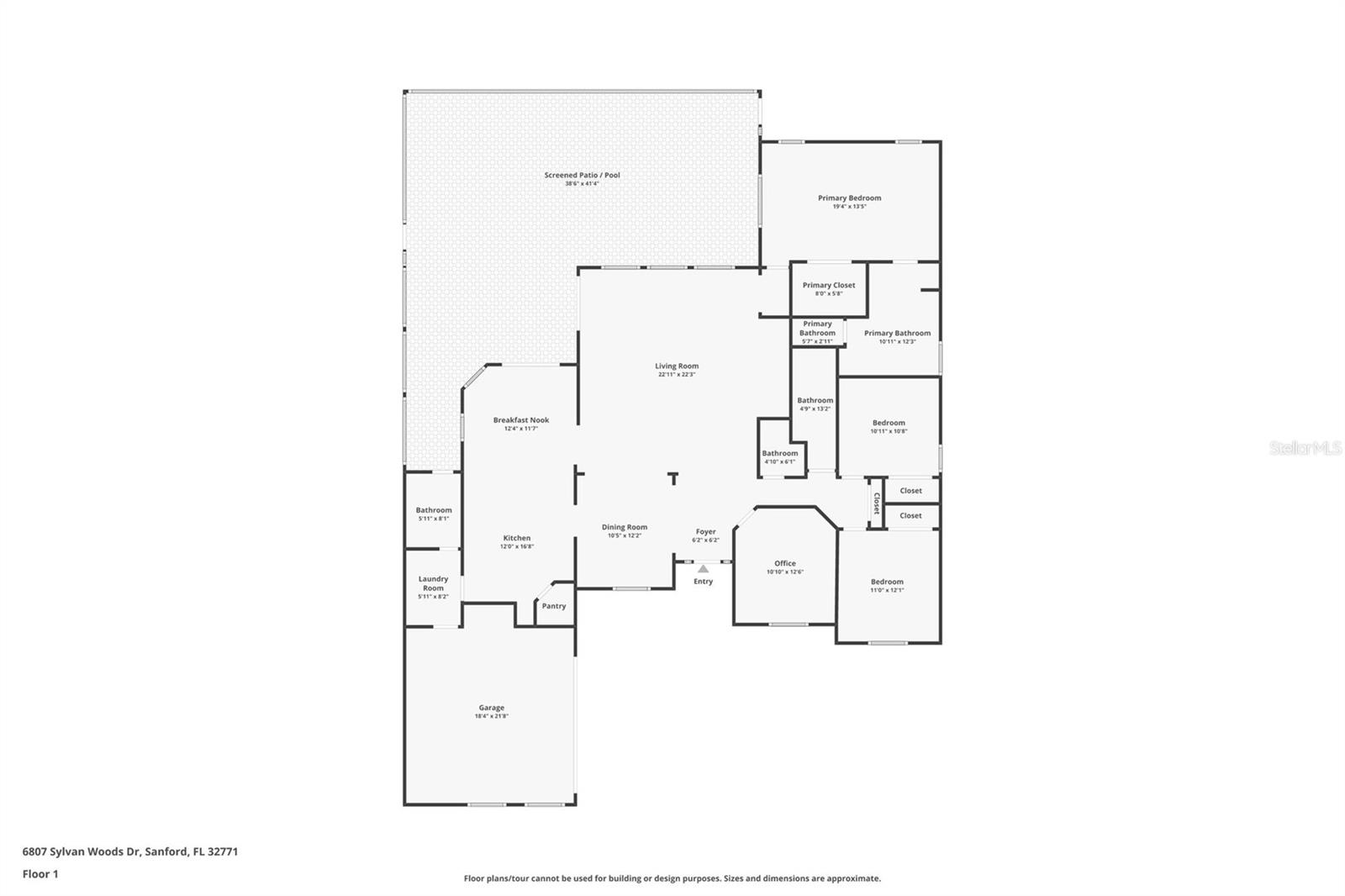 Image 69 of 69 For 6807 Sylvan Woods Drive