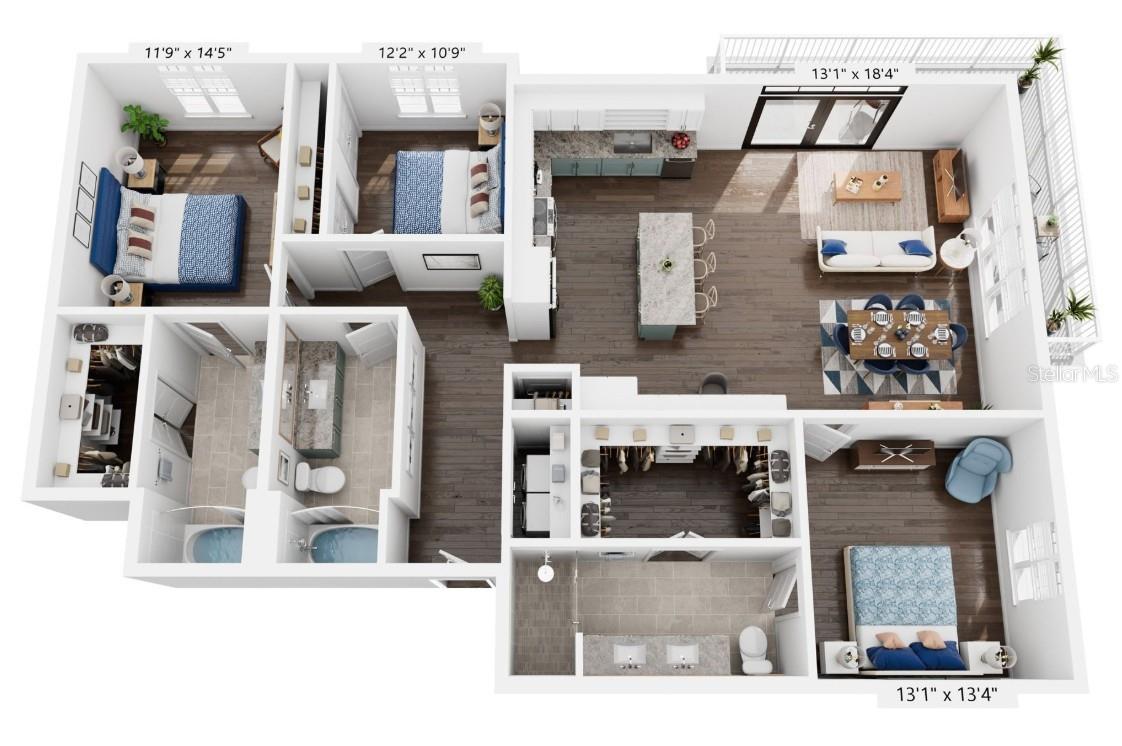 Image 10 of 20 For 1810 Wharfside Lane 202