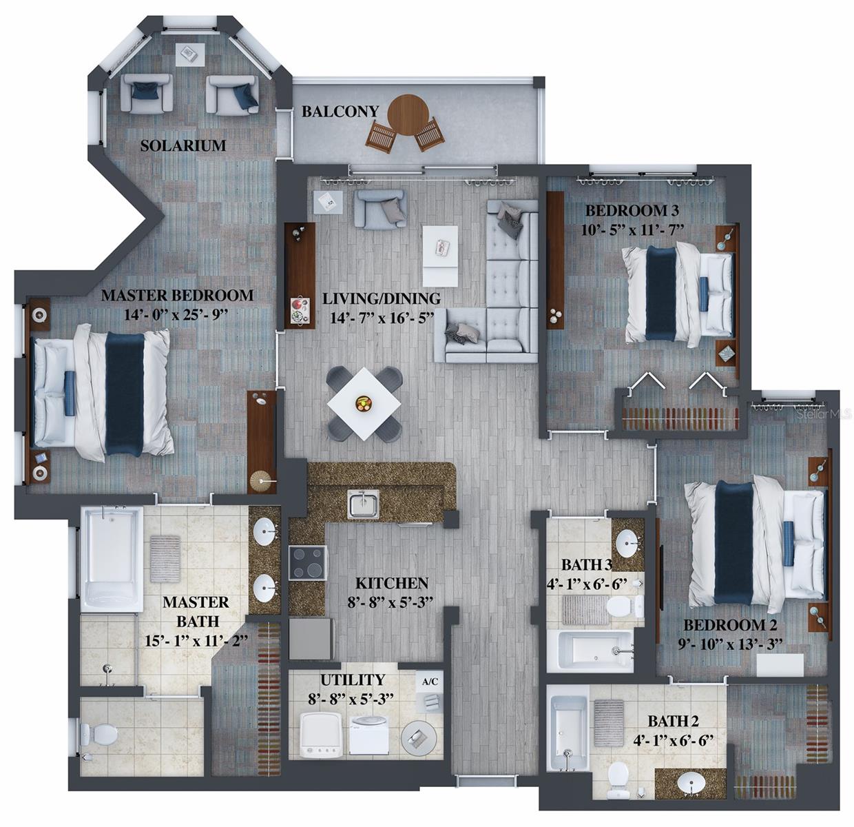 Image 5 of 65 For 14501 Grove Resort Ave  1622