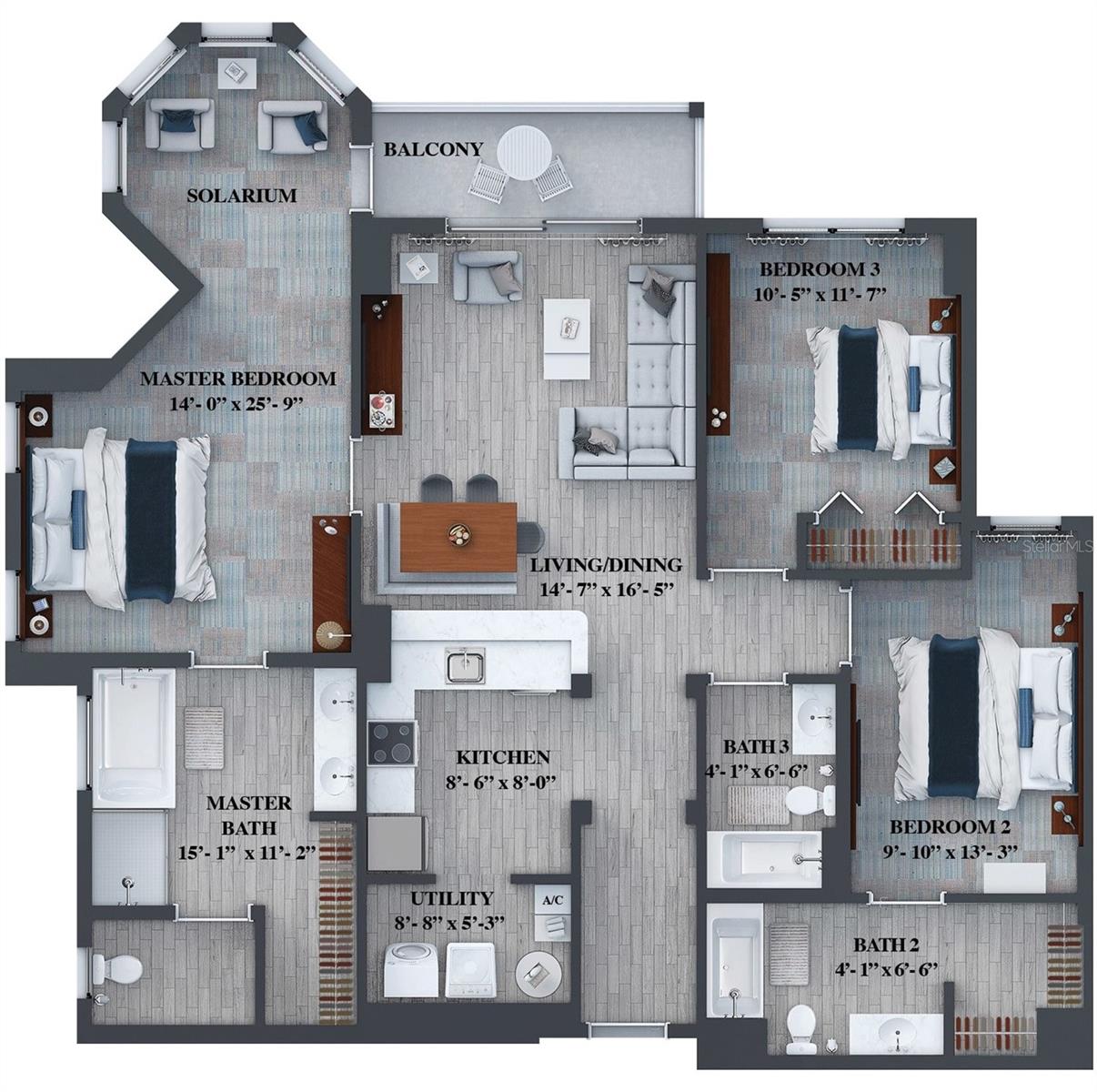 Image 27 of 27 For 14501 Grove Resort Avenue 3228