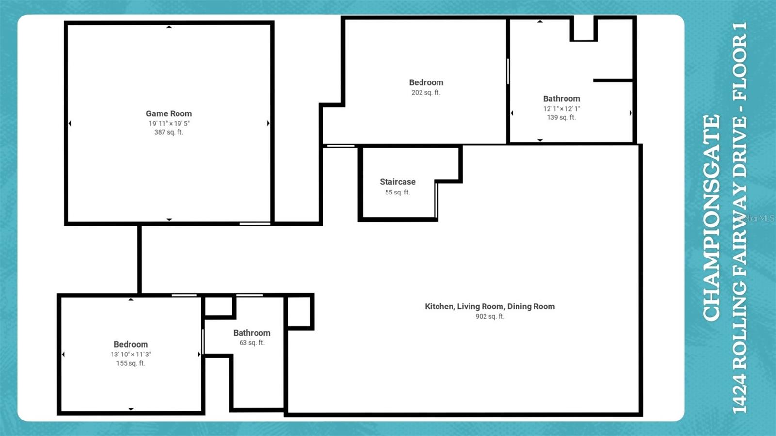 Image 50 of 52 For 1424 Rolling Fairway Drive
