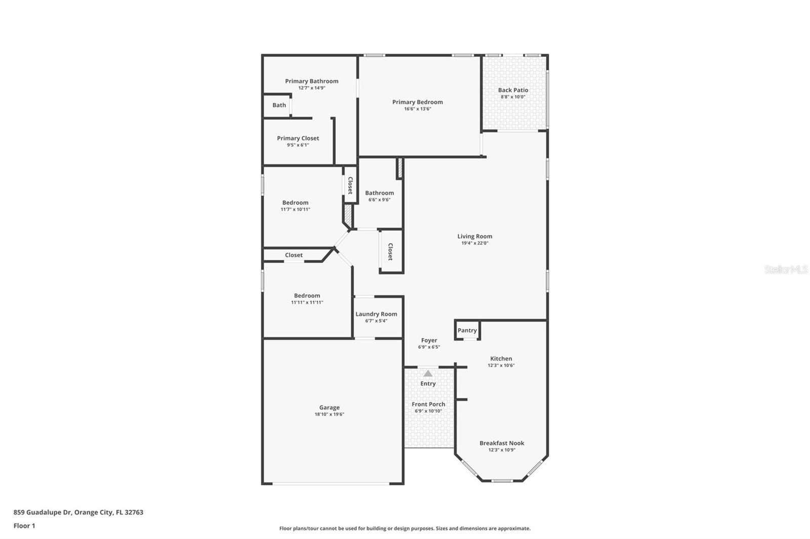 Image 47 of 47 For 859 Guadalupe Drive