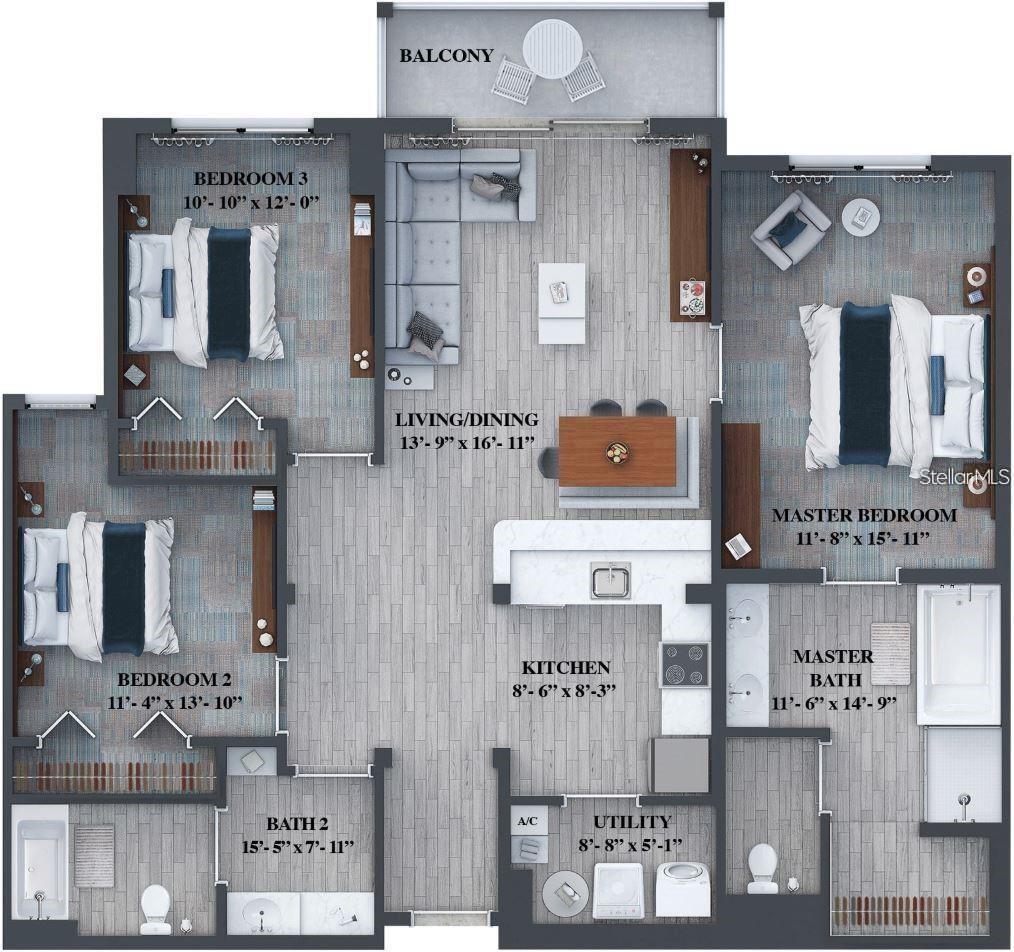 Image 32 of 61 For 14501 Grove Resort Avenue 2138