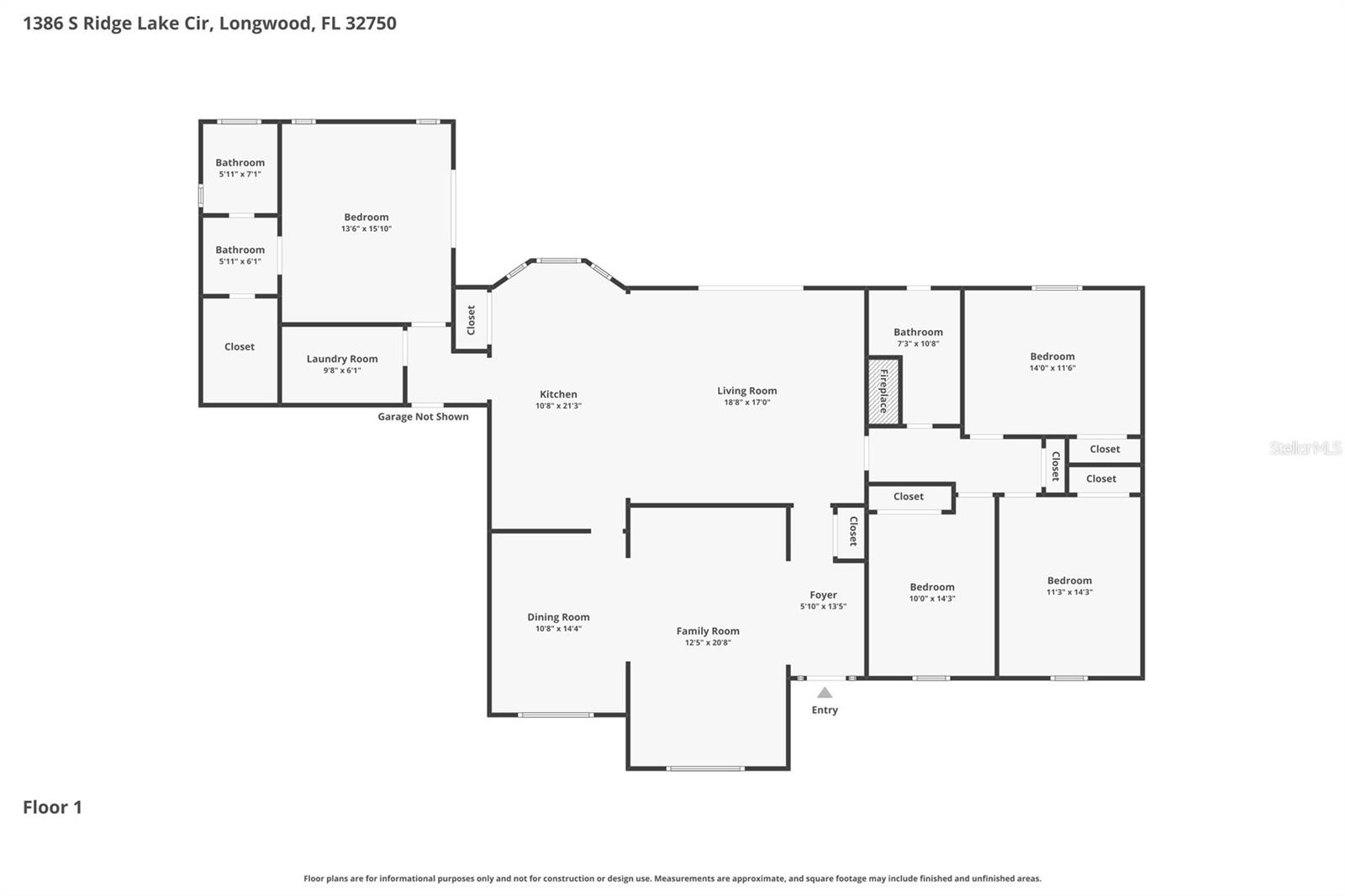 Image 7 of 27 For 1386 Ridge Lake Circle