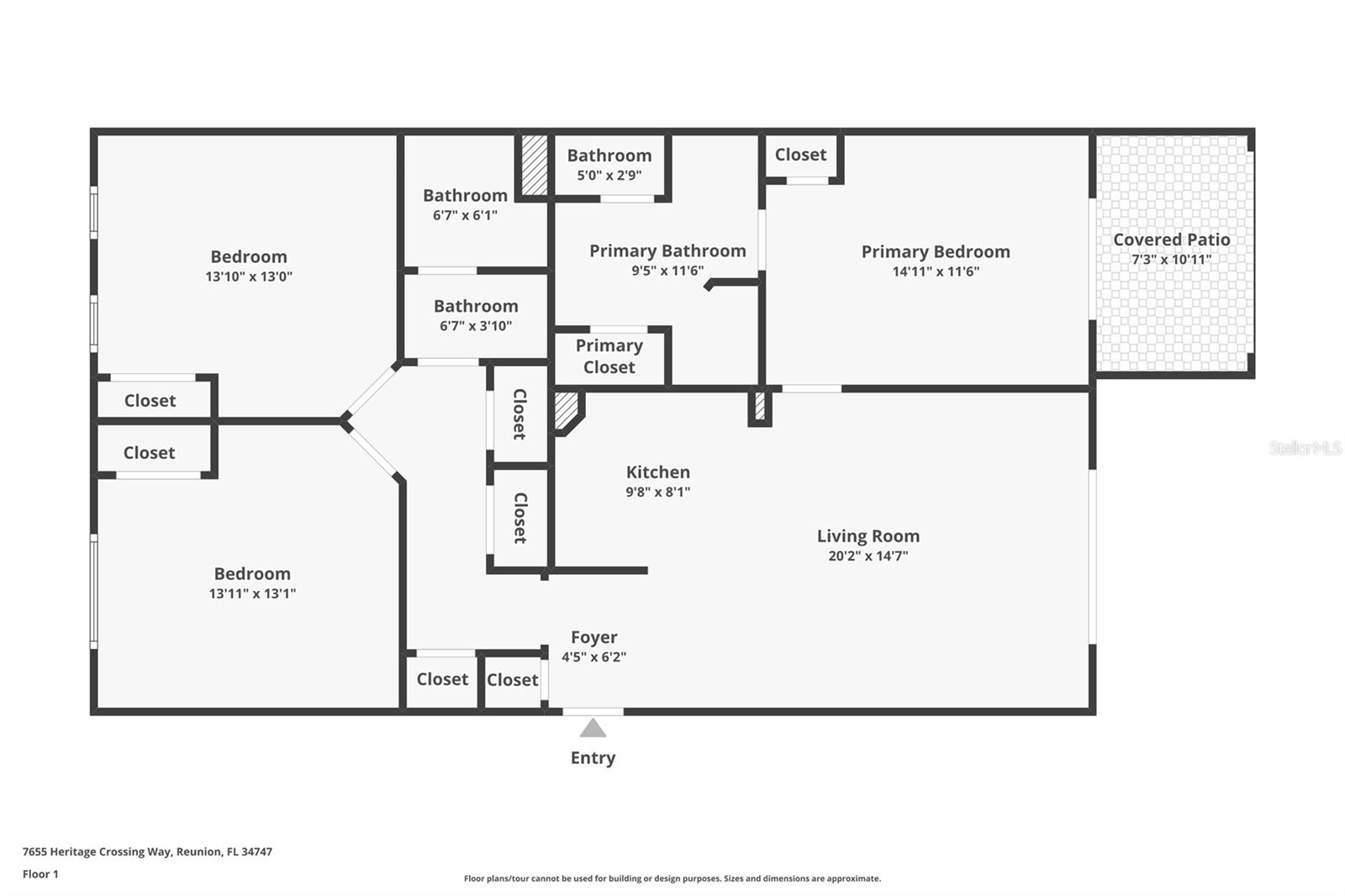 Image 54 of 55 For 7655 Heritage Crossing Way 201