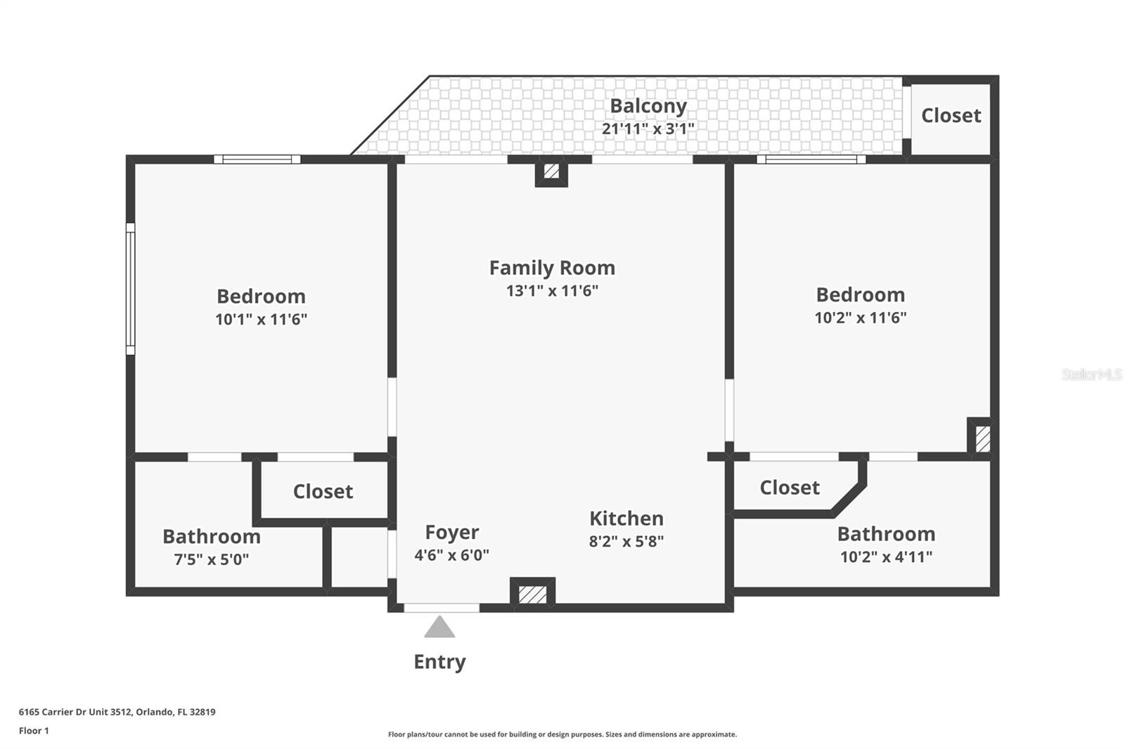 Image 37 of 37 For 6165 Carrier Drive 2605