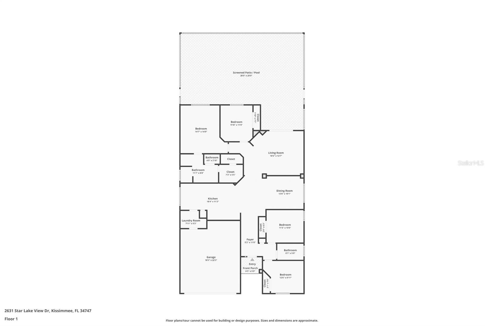 Image 5 of 44 For 2631 Star Lake View Drive