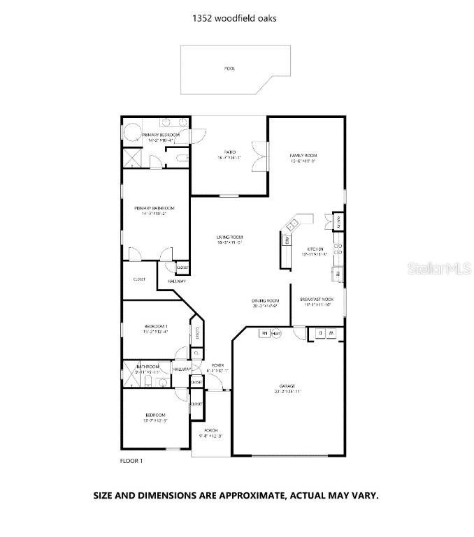 Image 43 of 43 For 1352 Woodfield Oaks Drive