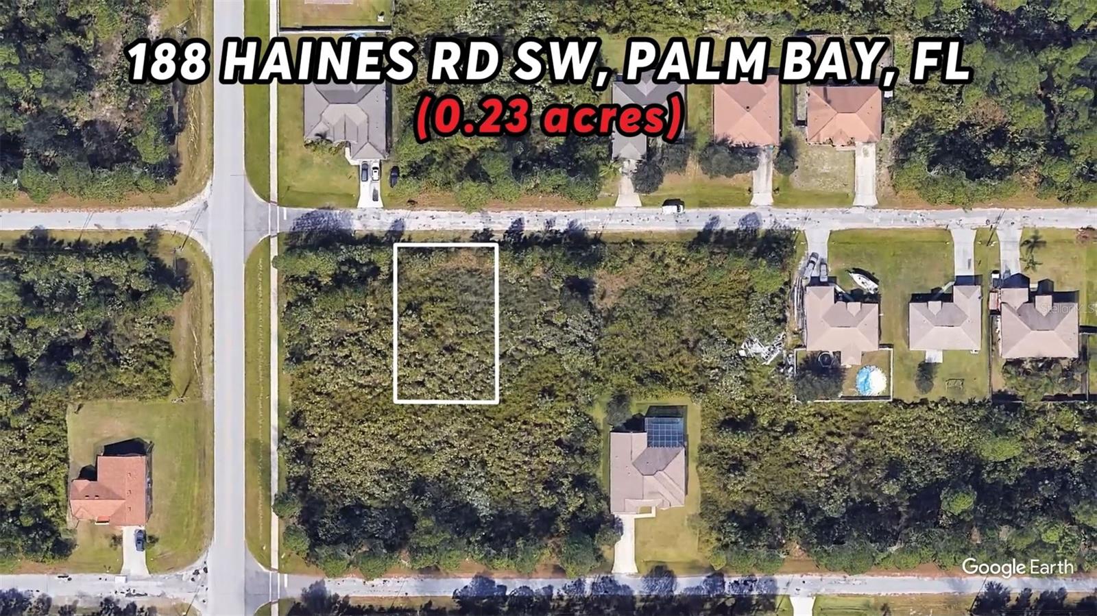 Details for 188 Haines Road Sw, PALM BAY, FL 32908