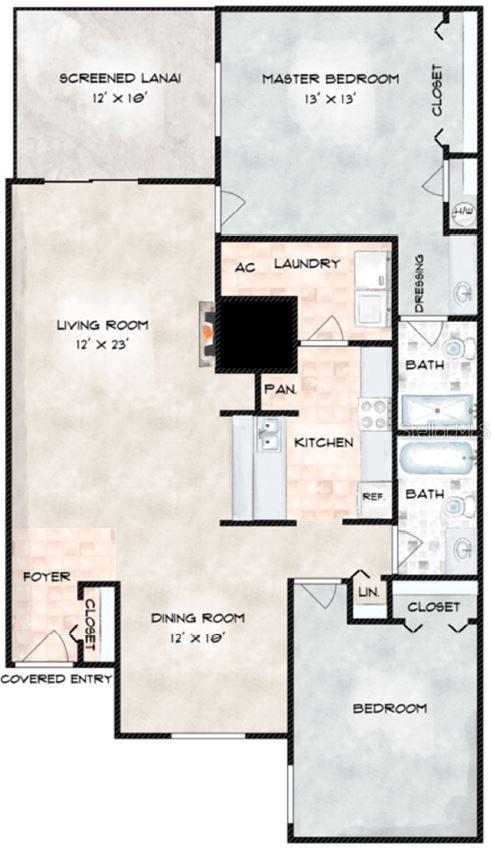 Image 2 of 27 For 524 Sun Valley Village 105