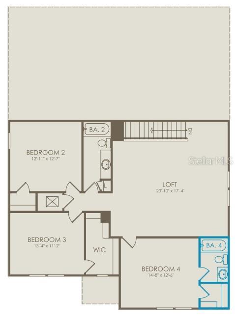 Image 3 of 30 For 2552 Painted Sky Avenue