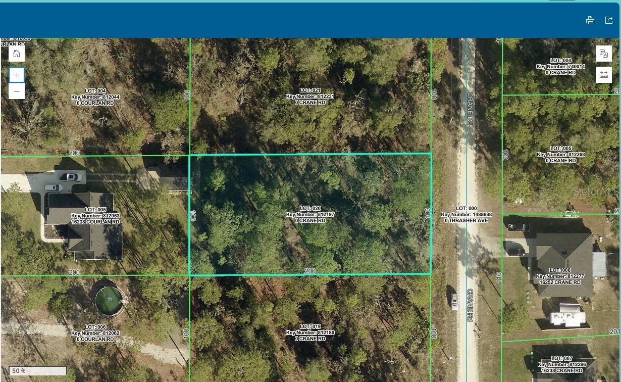 Listing Details for 16255 Crane Road, WEEKI WACHEE, FL 34614
