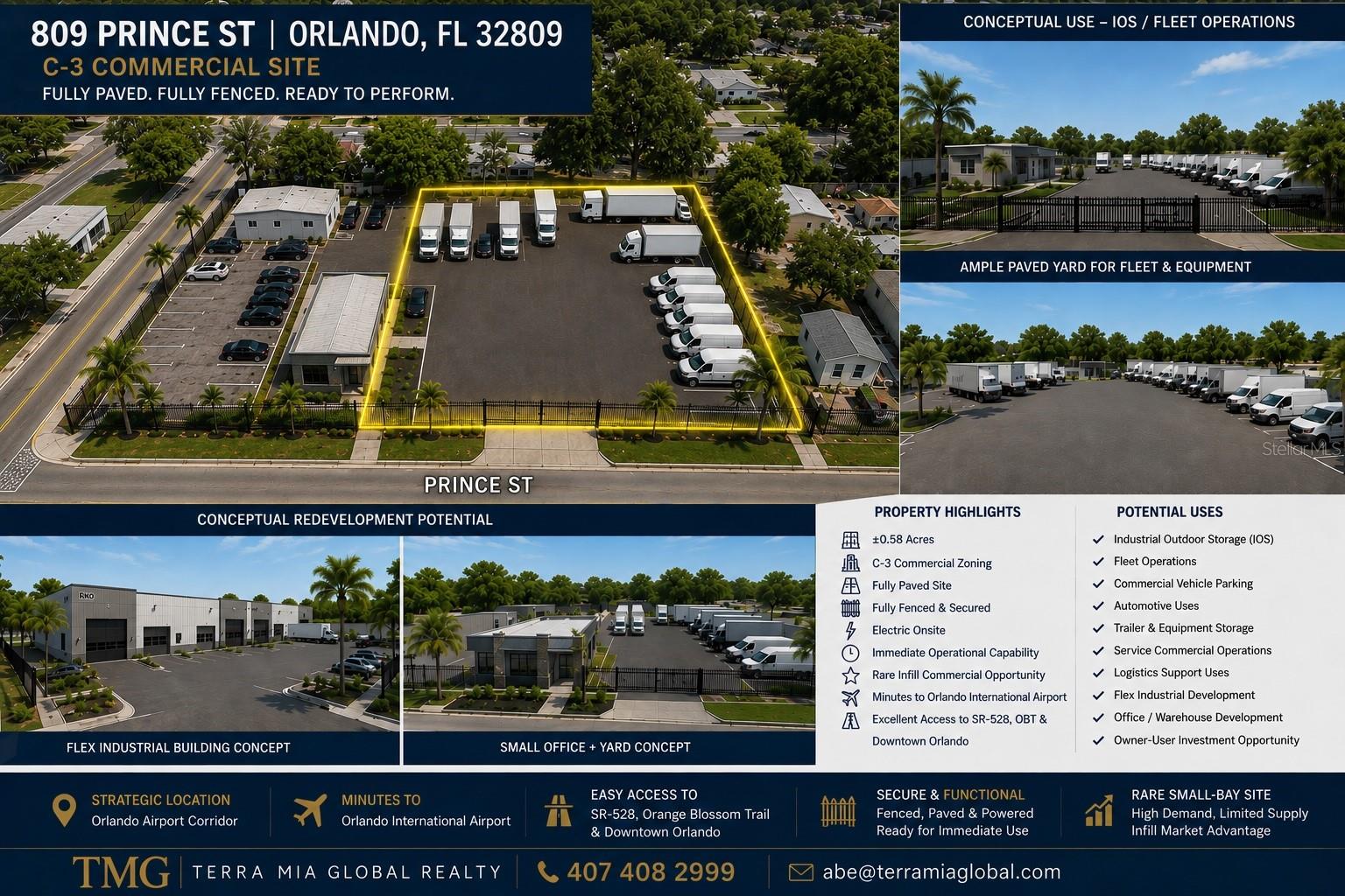 Listing Details for 809 Prince Street, ORLANDO, FL 32809