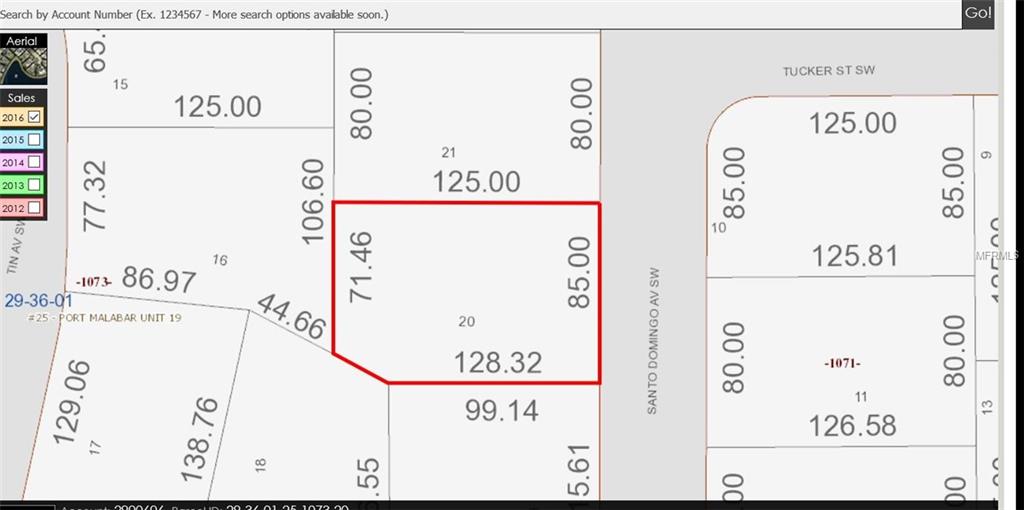 Listing Details for 484 Santo Domingo Avenue Sw, PALM BAY, FL 32908