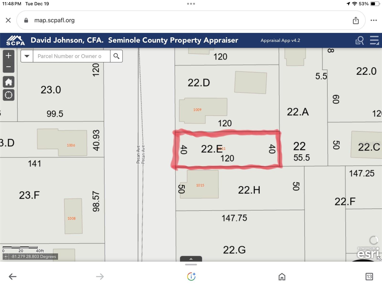 Details for 1011 Pecan Avenue, SANFORD, FL 32771