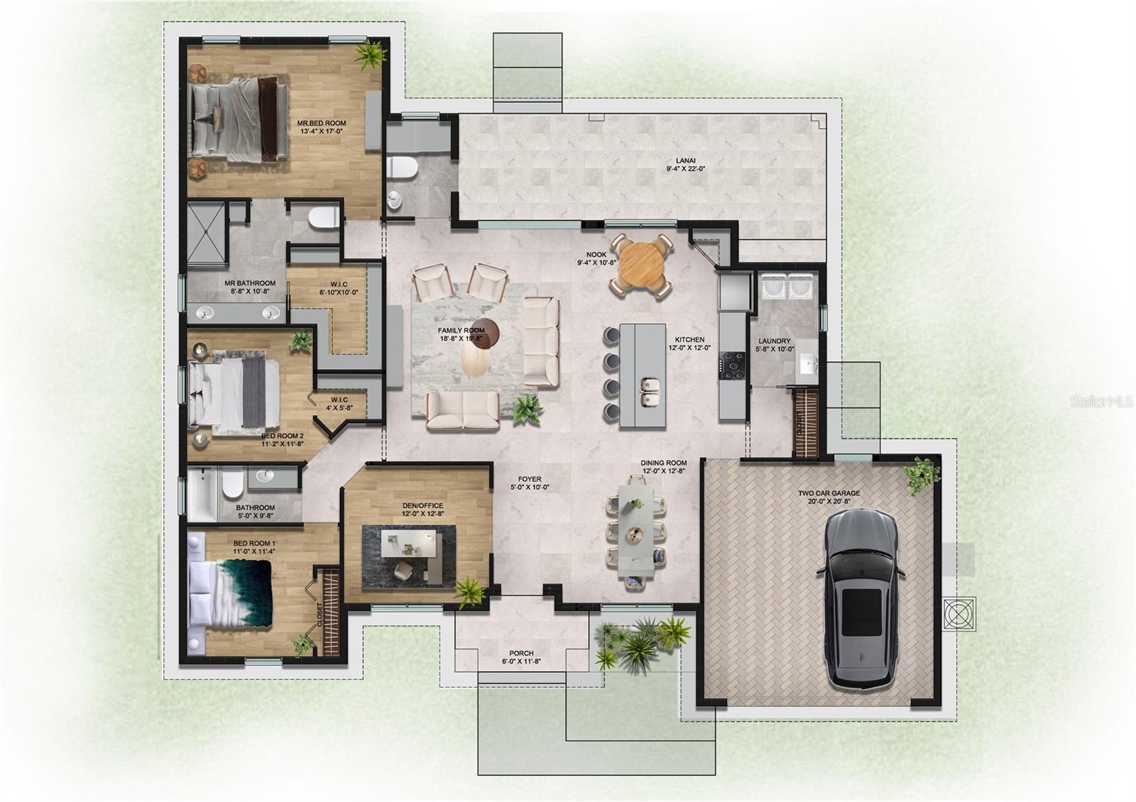 Image 3 of 8 For 4101 Valley Brook Court