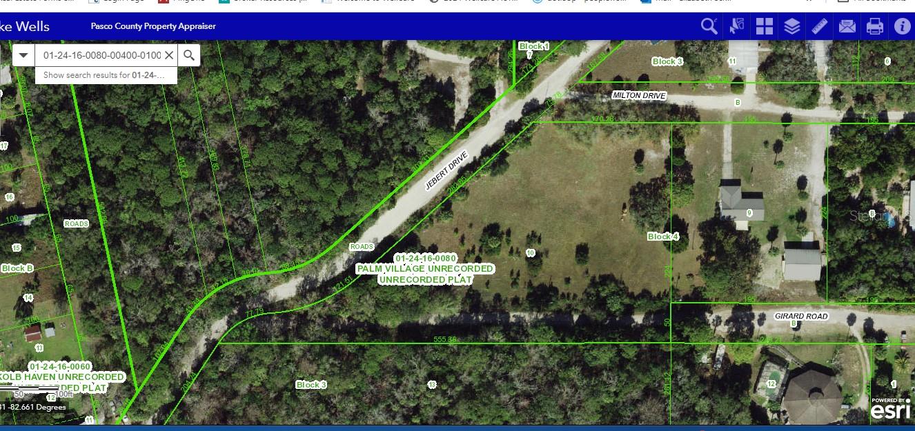 Listing Details for 000 Jebert Dr Block 4 # 10, ARIPEKA, FL 34679