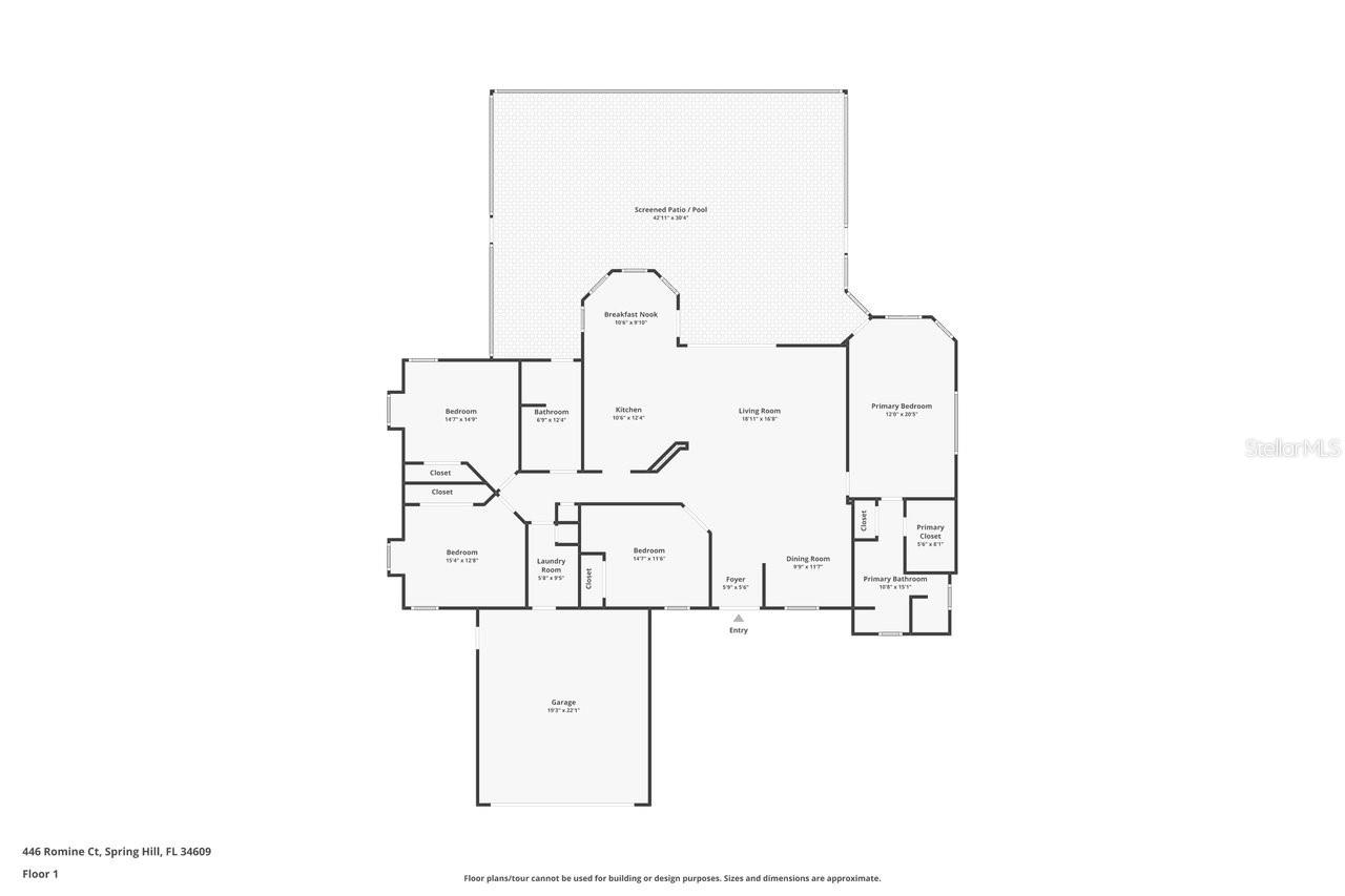 Image 5 of 48 For 446 Romine Court