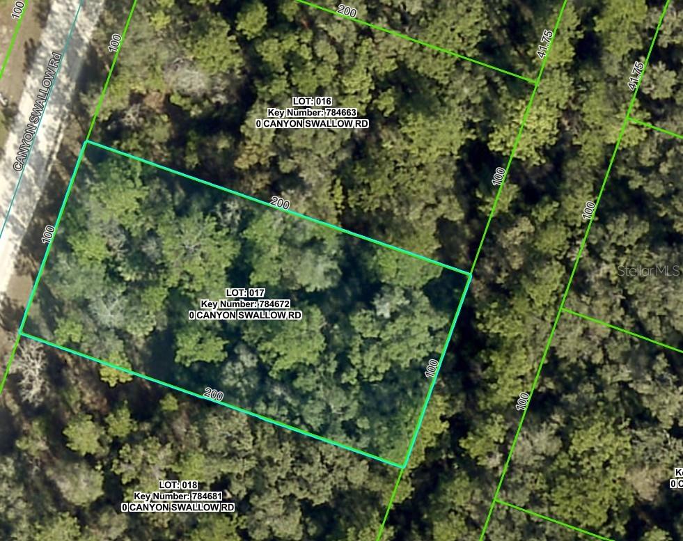 Details for Lot 17 Canyon Swallow Road, WEEKI WACHEE, FL 34614