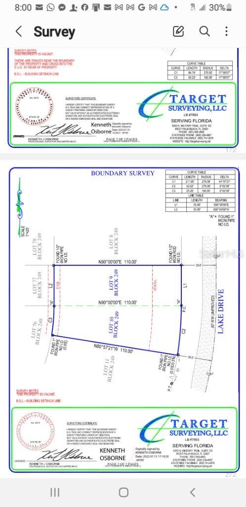 Image 7 of 19 For Lot 9-10 Lake Drive