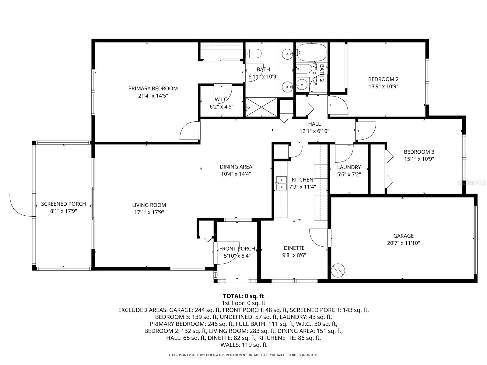 Image 2 of 8 For 2401 20th Court