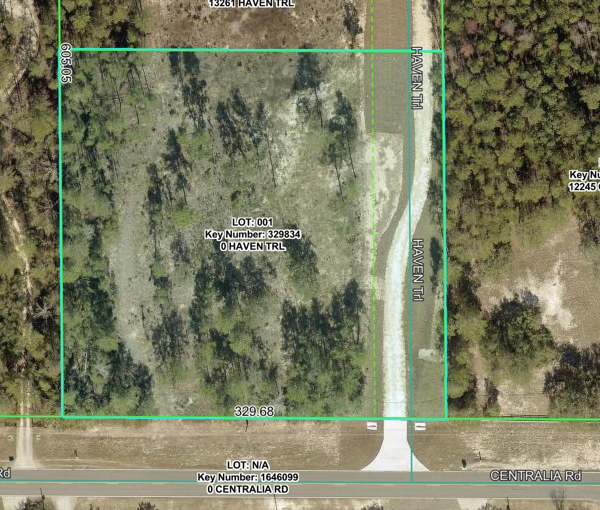 Details for 13183 Haven (lot 1) Trail, WEEKI WACHEE, FL 34614