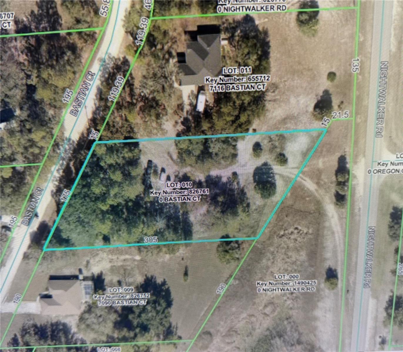 Details for 0 Bastian Court, WEEKI WACHEE, FL 34613