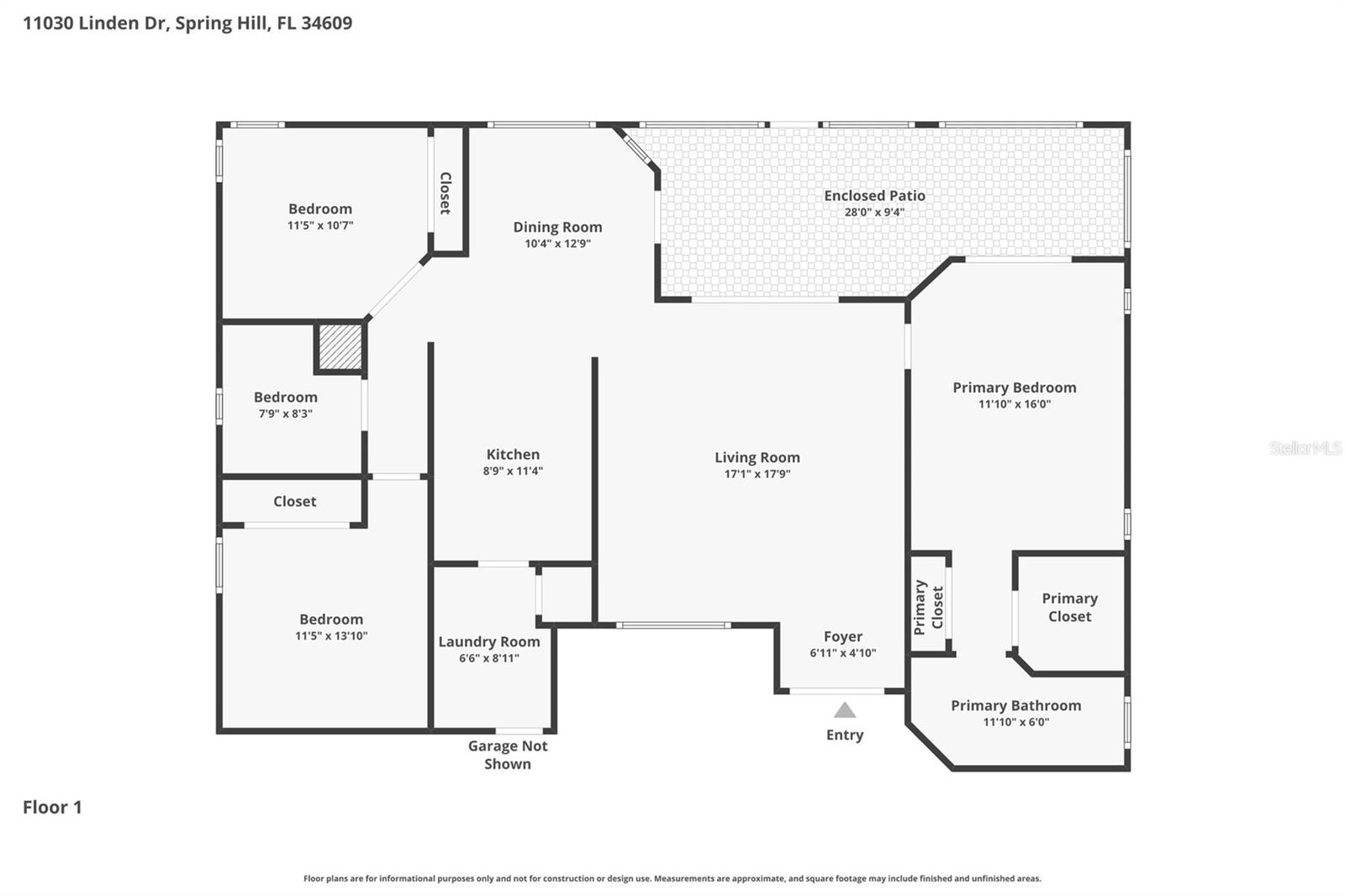 Image 2 of 44 For 11030 Linden Drive