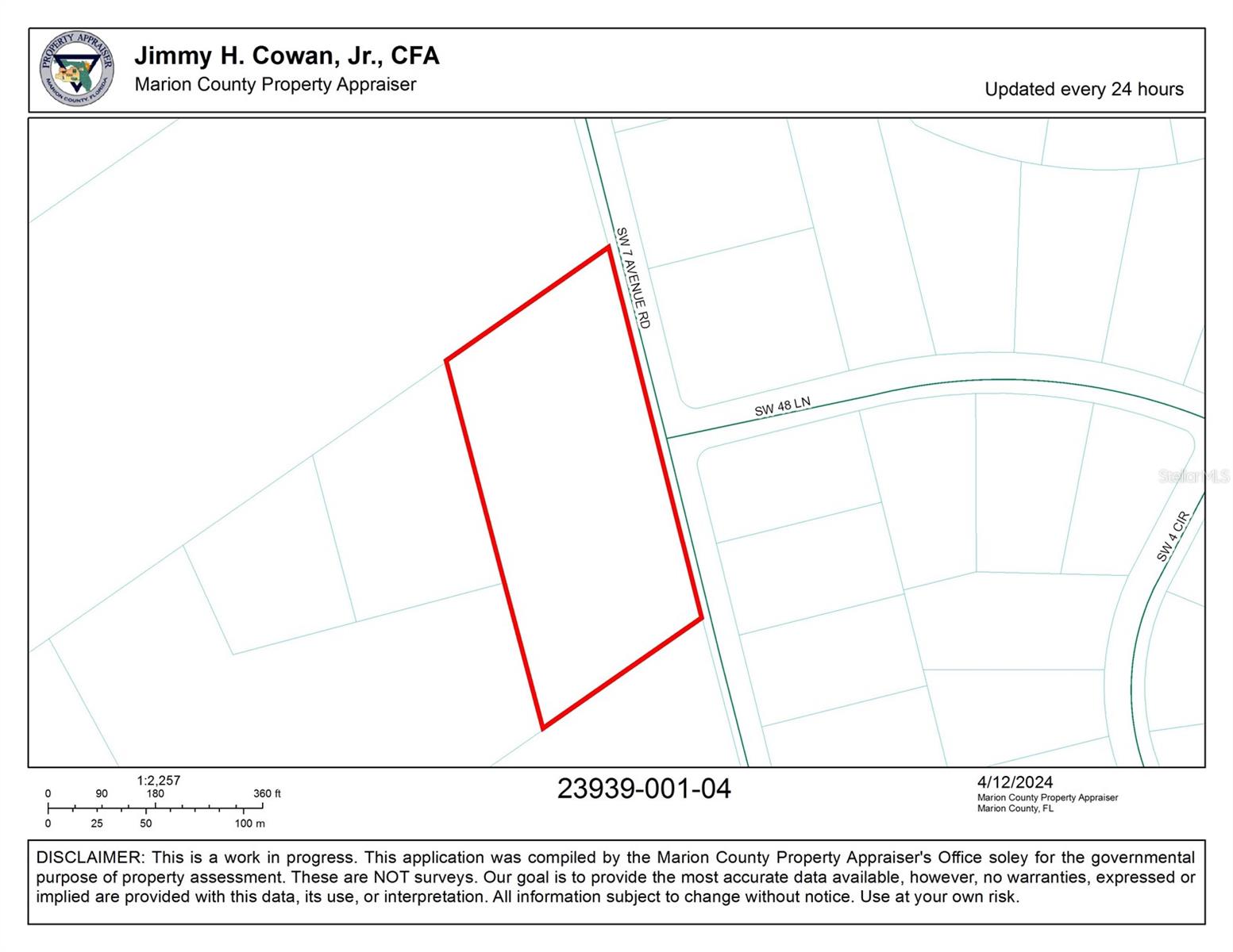 Details for 4876 7th Avenue Road, OCALA, FL 34471