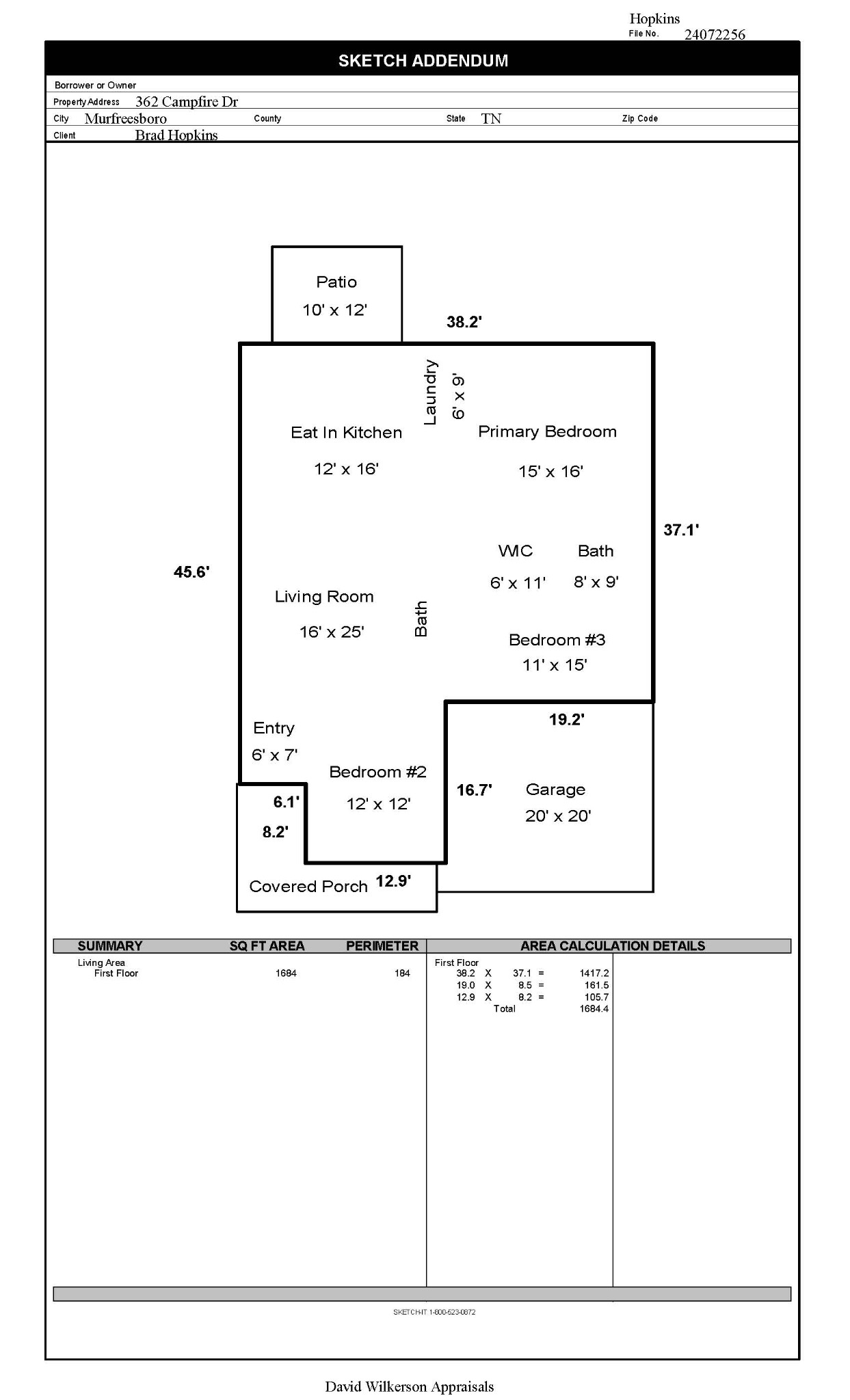 Image 26 of 29 For 2570 Fairfax Court